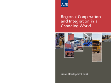 Regional Cooperation And Integration In A Changing World - Overton