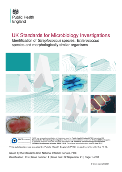 UK SMI ID 4: identification of Streptococcus species, Enterococcus ...