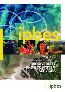 Global Assessment Report On Biodiversity And Ecosystem Services Of The ...