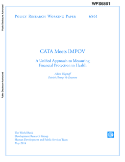 CATA Meets IMPOV : A Unified Approach to Measuring Financial Protection ...